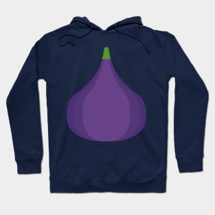 Fig icon in flat design Hoodie